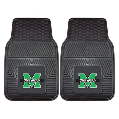 NCAA Marshall Thundering Herd Vinyl Car Mat Set - 2pc