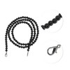 Unique Bargains Faux Pearl Handbag Strap Black 1 Pc - 3 of 4