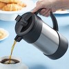 Thermos 34 oz. Insulated Stainless Steel Gourmet Coffee Press - Silver/Black - 2 of 2