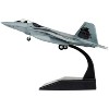 Lockheed Martin F-22A Raptor Stealth Aircraft "Langley AFB" (2005) United States Air Force 1/100 Diecast Model Airplane - 2 of 4