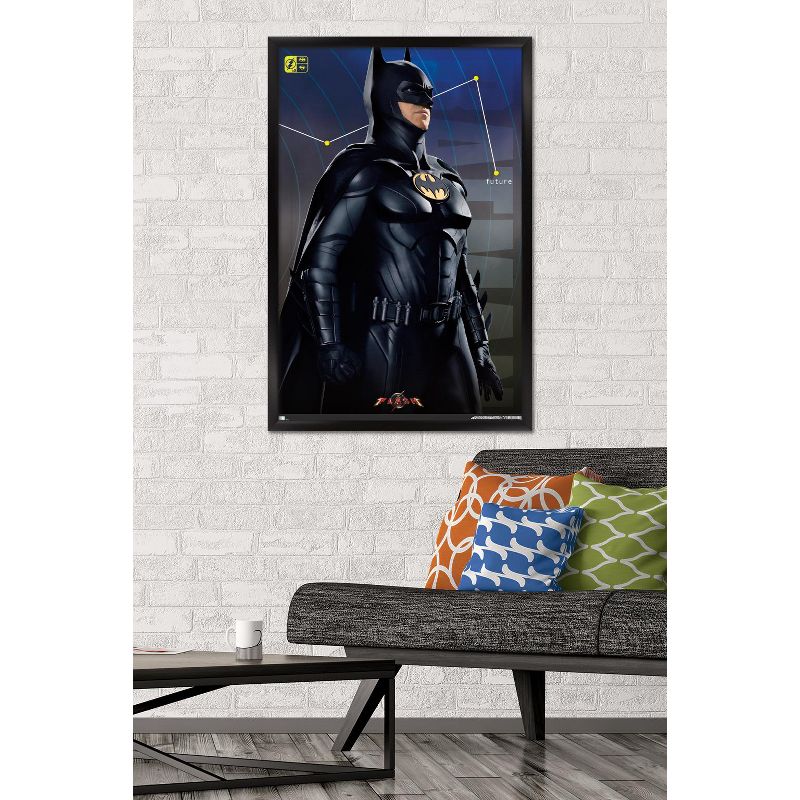Trends International DC Comics Movie The Flash - Batman Triptych Framed Wall Poster Prints, 2 of 7