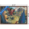 Trends International The Wizarding World: Harry Potter - Illustrated Quidditch Framed Wall Poster Prints - 3 of 4