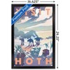 Trends International Star Wars: Hoth - Visit Hoth Framed Wall Poster Prints - 3 of 4