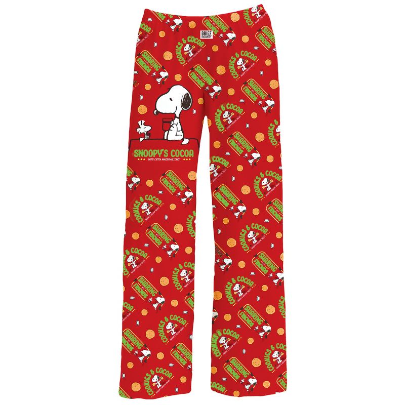 Collections Etc Snoopy Cookies & Cocoa Pants, 2 of 5