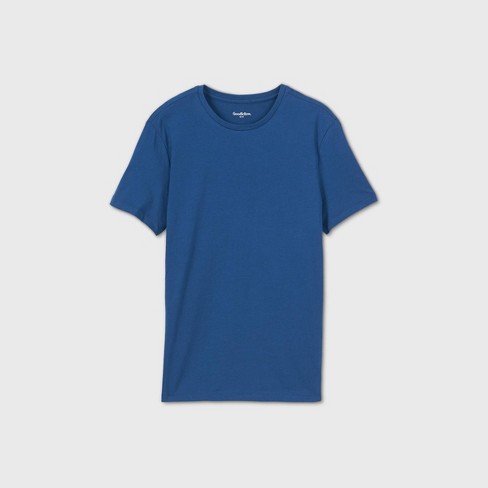 Men's Every Wear Short Sleeve T-Shirt - Goodfellow & Co™ Galaxy Blue S