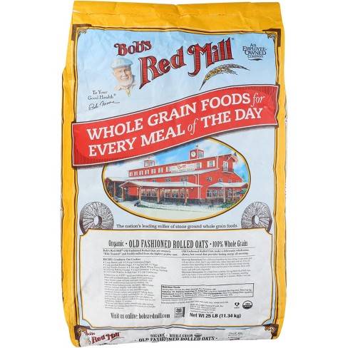 Bob's Red Mill Oats Rolled Regular Organic - 25lb - image 1 of 1