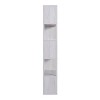 70.75" Montalva 5 Shelf Bookcase White Oak - HOMES: Inside + Out: Farmhouse Style, Open Back Design - 3 of 4