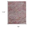 Pink Taupe and Gray Abstract Power Loom Area Rug - 3 of 4