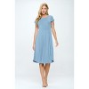 WEST K Womens Claris A-line Knit Dress with Pockets - 2 of 3