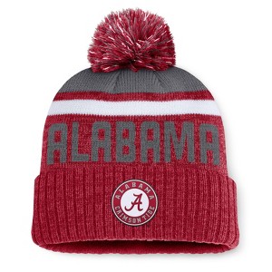 NCAA Alabama Crimson Tide Humid Knit Cuffed Pom Beanie - 1 of 2