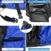 Unique Bargains Universal 210D Waterproof 2 in 1 Motorcycle Cover XXXL Black Blue 1 Pc - 3 of 4