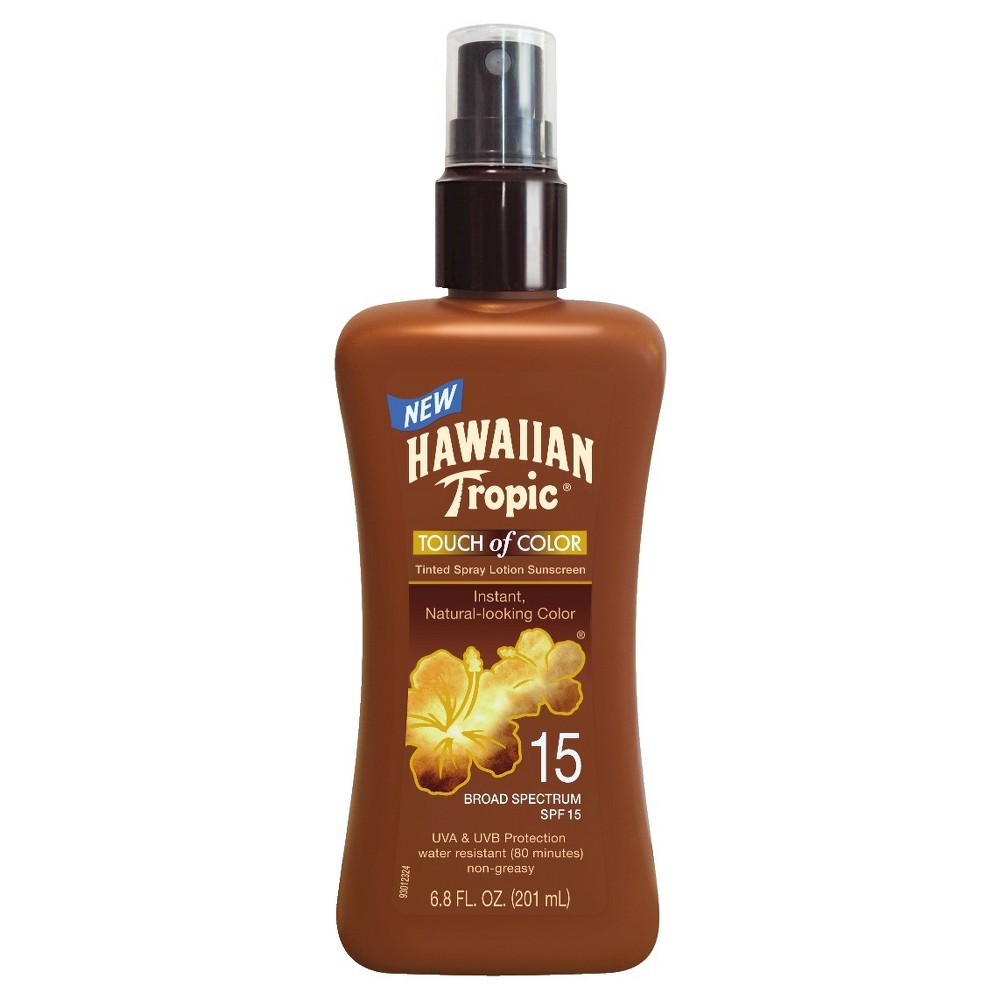 Hawaiian Tropic Touch of Color with Tinted Sunscreen Lotion Spray - SPF 15 ...