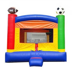 Pogo Bounce House Crossover Kids Inflatable Bounce House, No Blower - 1 of 4