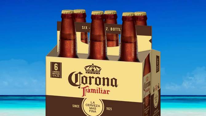 Corona Familiar Lager Beer - 6pk/12 fl oz Bottles, 2 of 11, play video