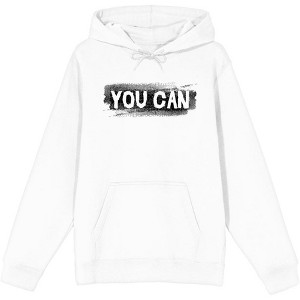 "You Can" Gym Culture Adult Long Sleeve Hoodie - 1 of 2
