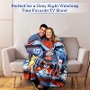 Bazillion Dreams Power Rangers Fleece Softest Comfy Throw Blanket for Adults & Kids| Measures 60 x 45 Inches - 2 of 4