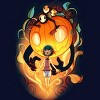 Junior's Design By Humans Halloween Spirit By AshenWorks T-Shirt - 2 of 2
