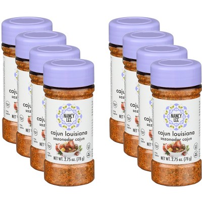 Nancy Lee Spice Cajun Louisiana - Pack of 8 - 2.75 oz