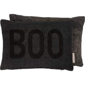 Primitives by Kathy Boo Canvas Halloween Pillow