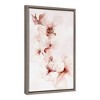 16" x 23" Watercolor Blossoms II Framed Canvas Wall Art - Amanti Art: Botanical Decor, Modern Style - 2 of 4