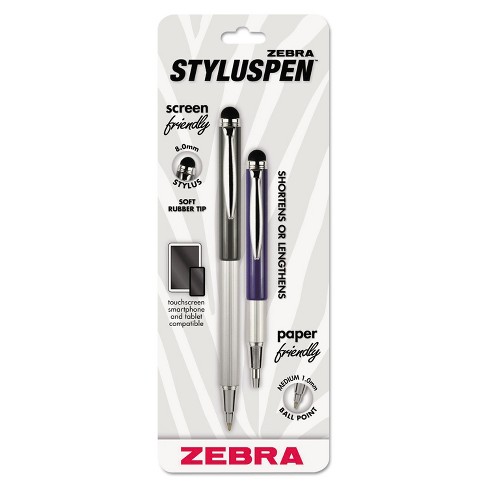  Zebra Pen Z-Grip Retractable Ballpoint Pen, Medium Point,  1.0mm, Black Ink, 18-pack : Everything Else