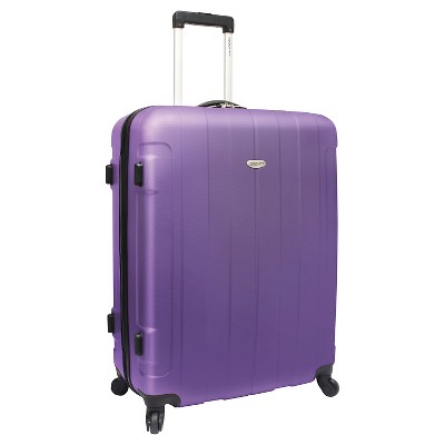 target purple luggage