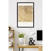 Trends International Reinders: Sun & Moon - Moon - Lune Framed Wall Poster Prints Black Framed Version 22.375" x 34" - 2 of 4
