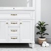 Mshliw 36 Inch Bathroom Vanity with Ceramic Sink Combo, Freestanding Storage Cabinet with Flip-Out Drawer, 2 Drawers and Soft Close Doors - 2 of 4