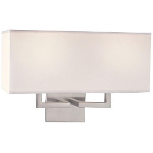 George Kovacs Lighting 2 - Light Sconce in  Brushed Nickel - 1 of 1