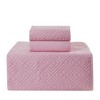 Clara Clark Toddler Quilts, 3 Piece Bedspread Coverlet Set, All Season Toddler Bedding Set - 2 of 4