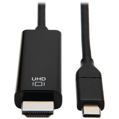 Tripp Lite USB C to HDMI Adapter Cable USB 3.1 Gen 1 4K M/M USB-C Black 9ft