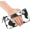 BEAFUP Wallet for Women,Clutch RFID Blocking with Wristlet and Grip Hand Strap,Funny Leather Print Purse Large Capacity Credit Card Holder - 2 of 4