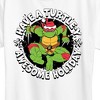 Women's - Teenage Mutant Ninja Turtles - Have A Turtley Awesome Holiday Short Sleeve Graphic T-Shirt - 2 of 4