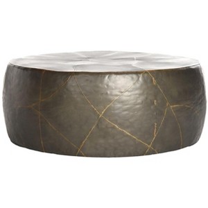 Vernice Coffee Table - Silver - Safavieh - 1 of 4