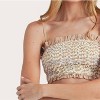 Women's Smocked Ruffle Tube Top - MABLE - 4 of 4