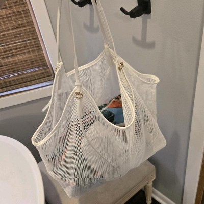 Sport Mesh Net Tote Bag - A New Day™ Pink : Target