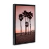 Stupell Industries Stanta Monica Palms Pink Floating Frame Canvas Art - 2 of 4