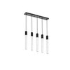 Elegant Lighting Weston 5 - Light Pendant in  Black - 2 of 4