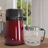 Stainless Steel Water Distiller 4L 750W with Glass Jug, Gold/Red/Silver - 4 of 4