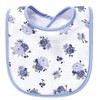 Luvable Friends Baby Girl Cotton Terry Bibs 10pk, Floral, One Size - 3 of 4
