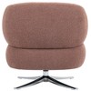 ORRD Cuddle-style leisure swivel sofa chair, suitable for balconies, studies and living rooms, Red - 3 of 4