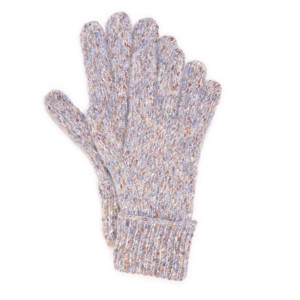 MUK LUKS Women's Fuzzy Space Dye Cable Glove - 1 of 2