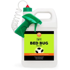Nature's Dome 1 Gallon Spray, Bed Bug & Mite Killer - Provides Lasting Defense, Destroys Eggs & Resistant Strains, 100% Natural, Safe & Non-Toxic - 1 of 4