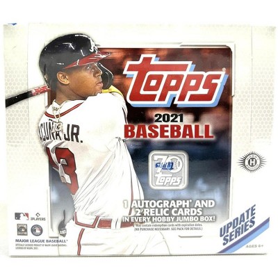 2021 Topps Update Series Baseball Hobby Jumbo Box : Target