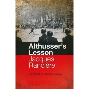Althusser's Lesson - by  Jacques Rancière (Paperback) - 1 of 1