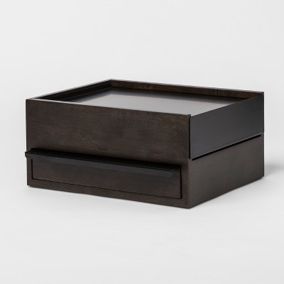 Orchid Jewelry Storage Stand Black Walnut - Umbra