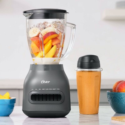 Oster Easy-to-Clean Blender with Dishwasher-Safe Glass Jar with a 20 oz. Blend-n-Go Cup_3