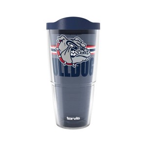 NCAA Gonzaga Bulldogs Classic Tumbler - 24oz: Portable Plastic Drinkware, Lidded - 1 of 2