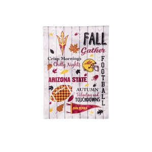 Evergreen Arizona State University Garden Flag 12 x 18 Inches Indoor Outdoor Decor - 1 of 1