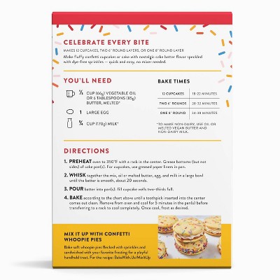 King Arthur Confetti Cake and Cupcake Mix - 12oz